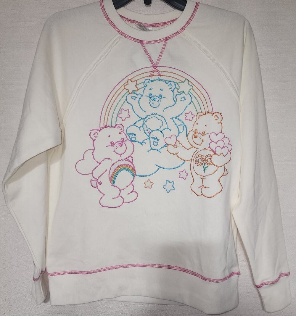 Care bears long sleeve sweatshirt unisex XS